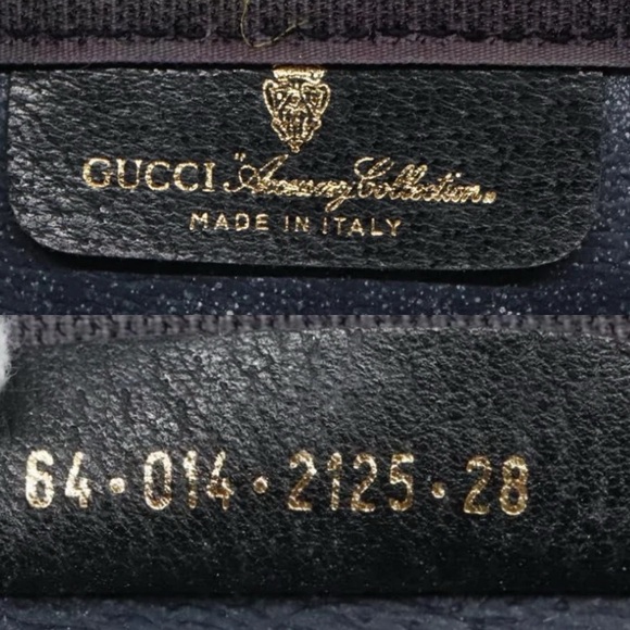 Gucci Ophidia GG Supreme Monogram Clutch/Crossbody – Navy Blue – Vintage - Picture 7 of 13